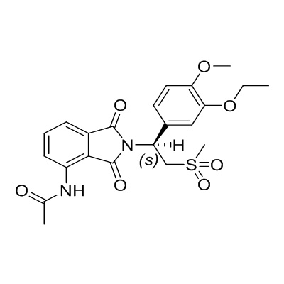 (+)-N-［2-［1(S)-(3-エトキシ-4-メトキシフェニル)-2-(メチルスルホニル)エチル］-1,3-ジオキソ-2,3-ジヒドロ-1H-イソインドール-4 -イル］アセトアミド